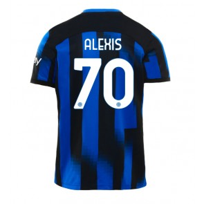 Maillot de foot Inter Milan Alexis Sanchez #70 Domicile 2023-24 Manches Courte